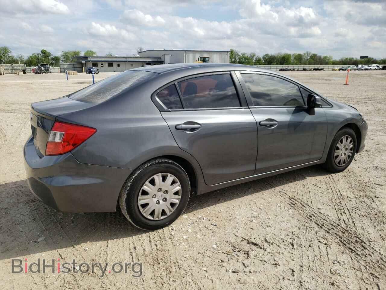 2012 HONDA CIVIC - VIN: 2HGFB2F54CH595617 - Фото 3