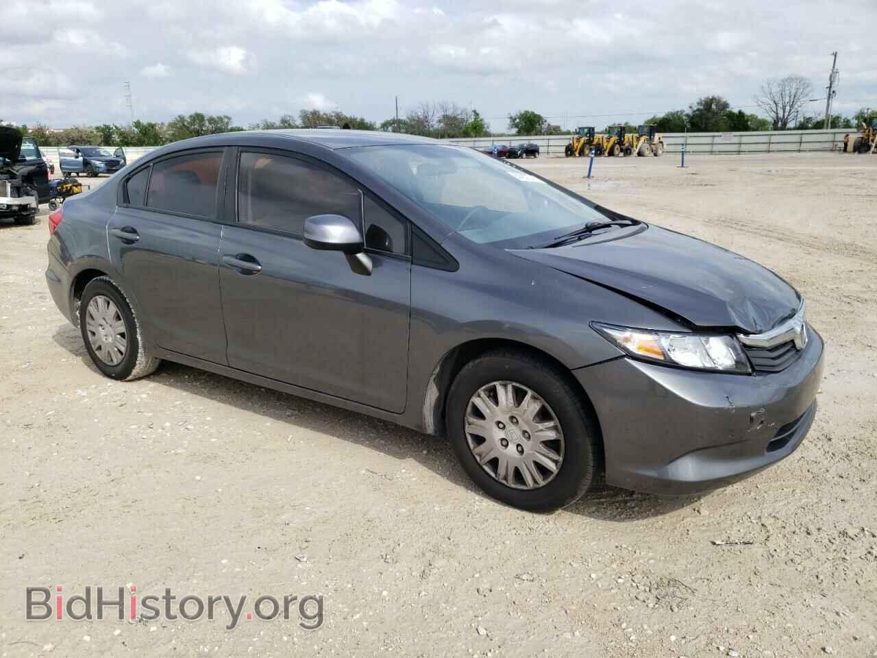 2012 HONDA CIVIC - VIN: 2HGFB2F54CH595617 - Фото 4