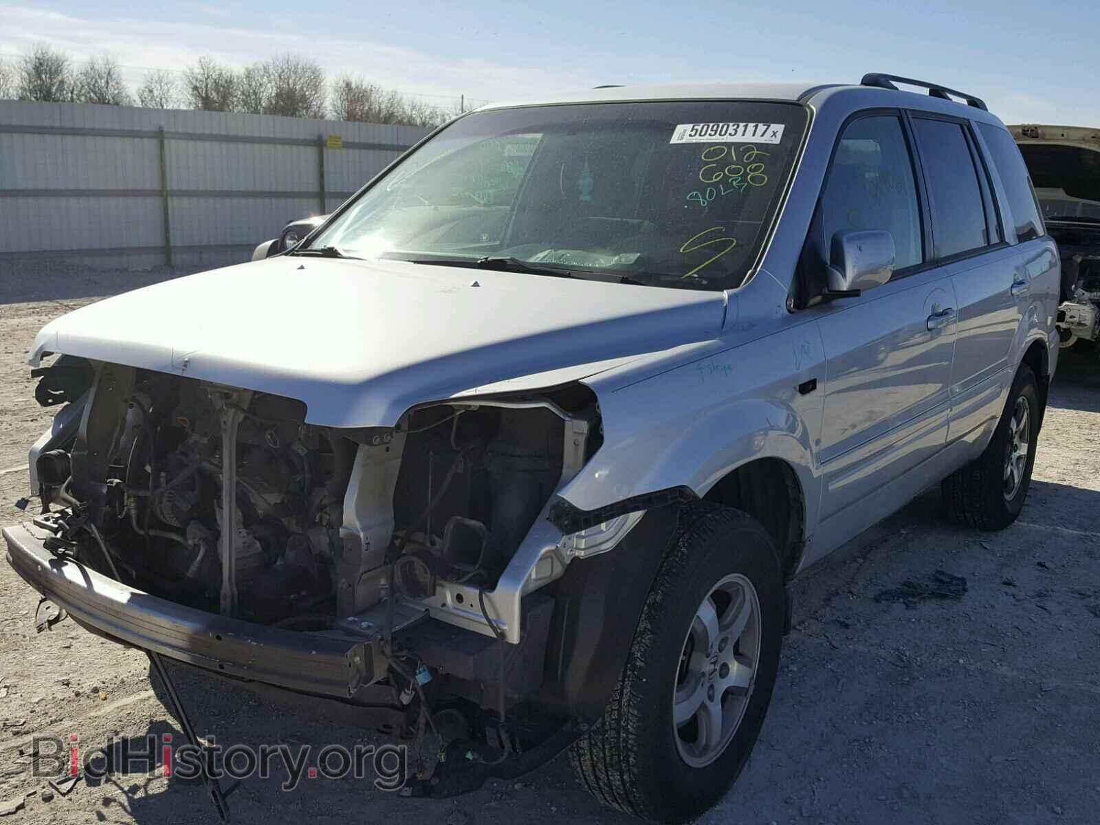 2006 HONDA PILOT - VIN: 5FNYF18496B012608 - Фото 2
