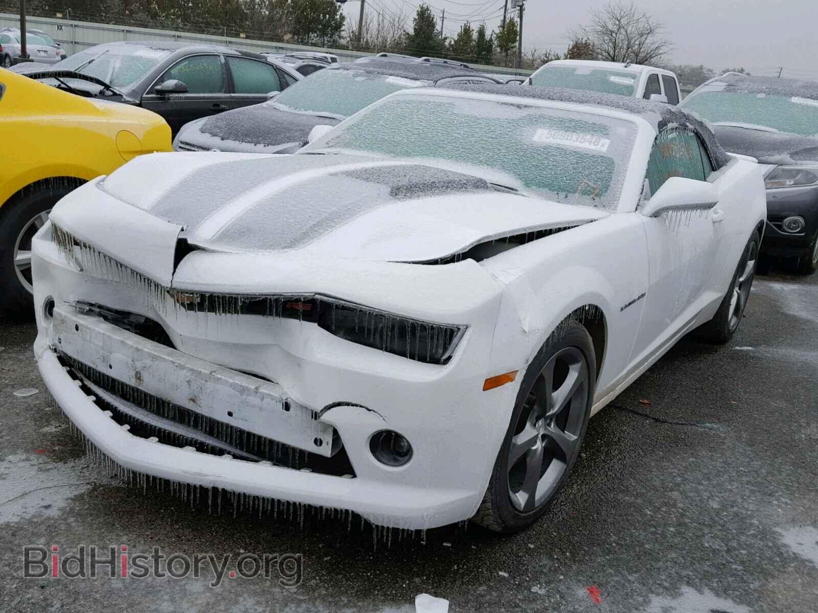 2014 CHEVROLET CAMARO - VIN: 2G1FC3D35E9251237 - Фото 2