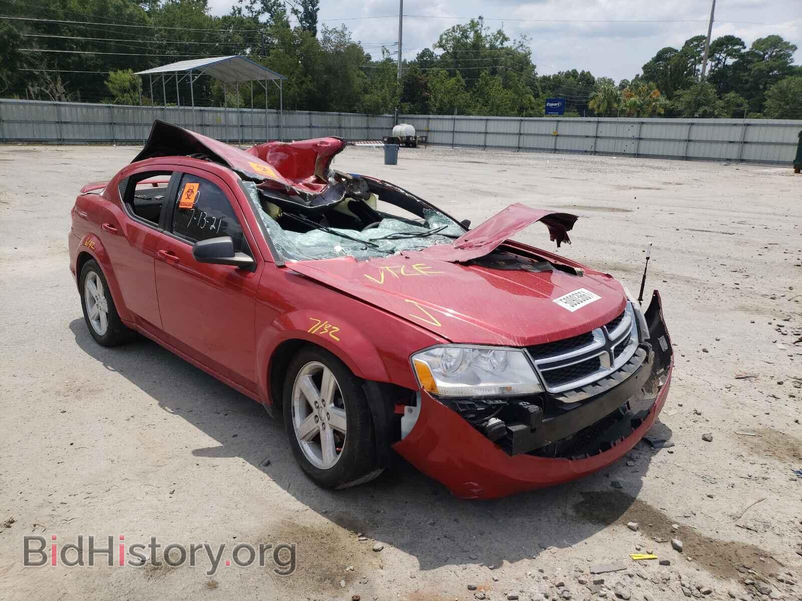Фотография 1C3CDZAB2DN644120 - DODGE AVENGER 2013