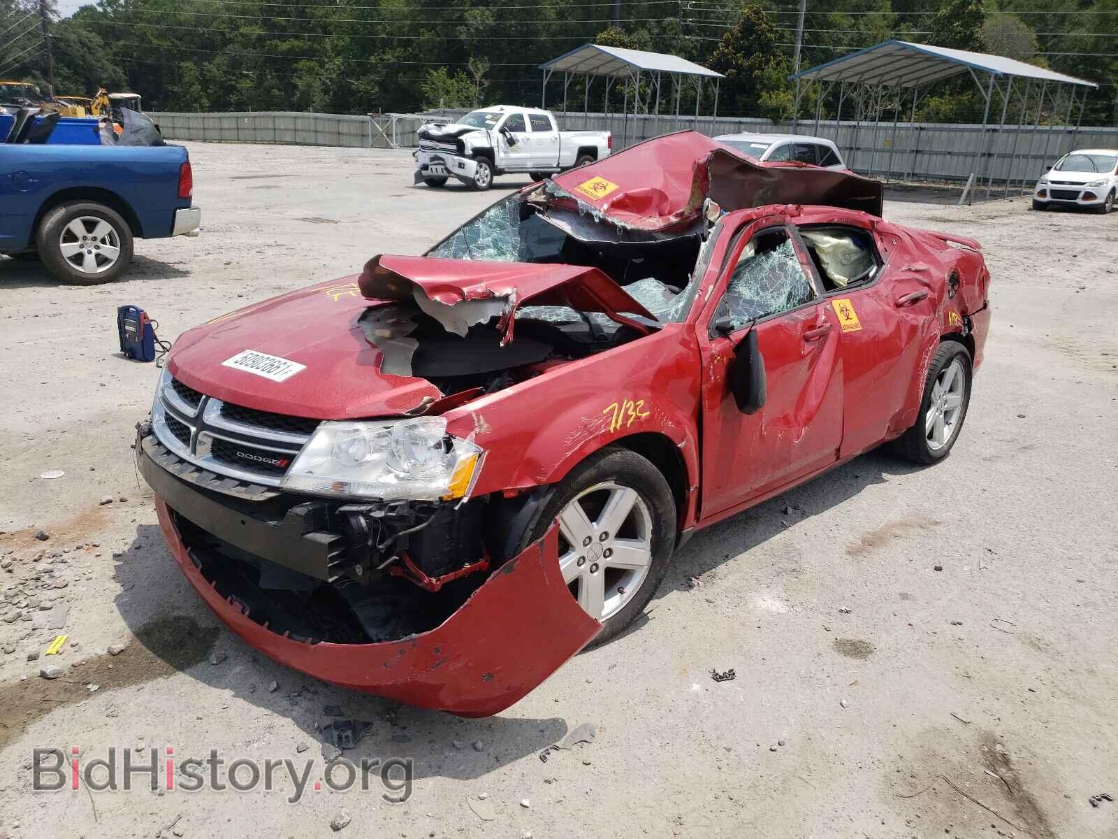 2013 DODGE AVENGER - VIN: 1C3CDZAB2DN644120 - Фото 2