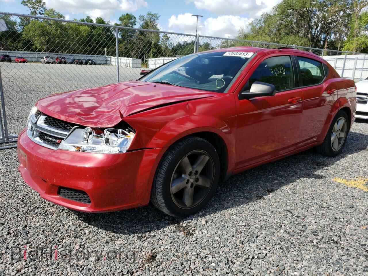 Фотография 1C3CDZAB9DN771124 - DODGE AVENGER 2013