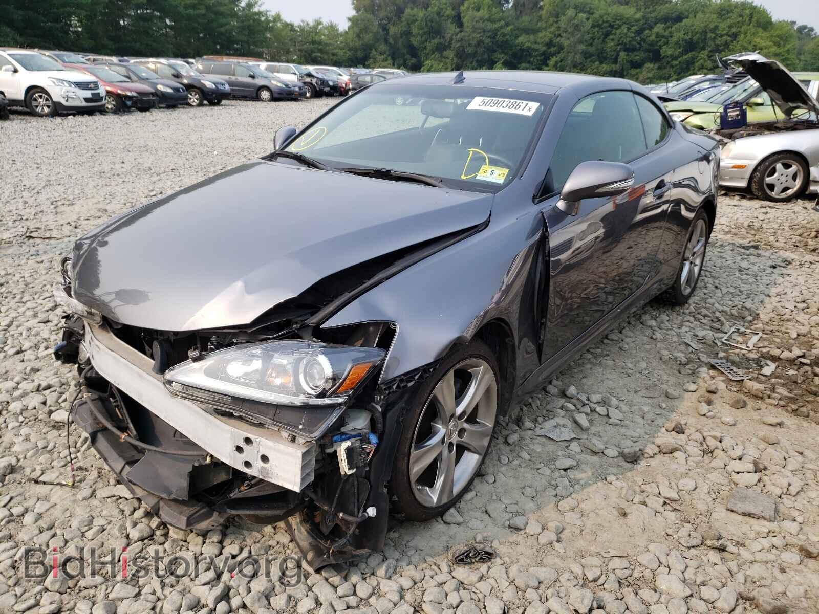 2012 LEXUS IS - VIN: JTHFF2C24C2523546 - Фото 2