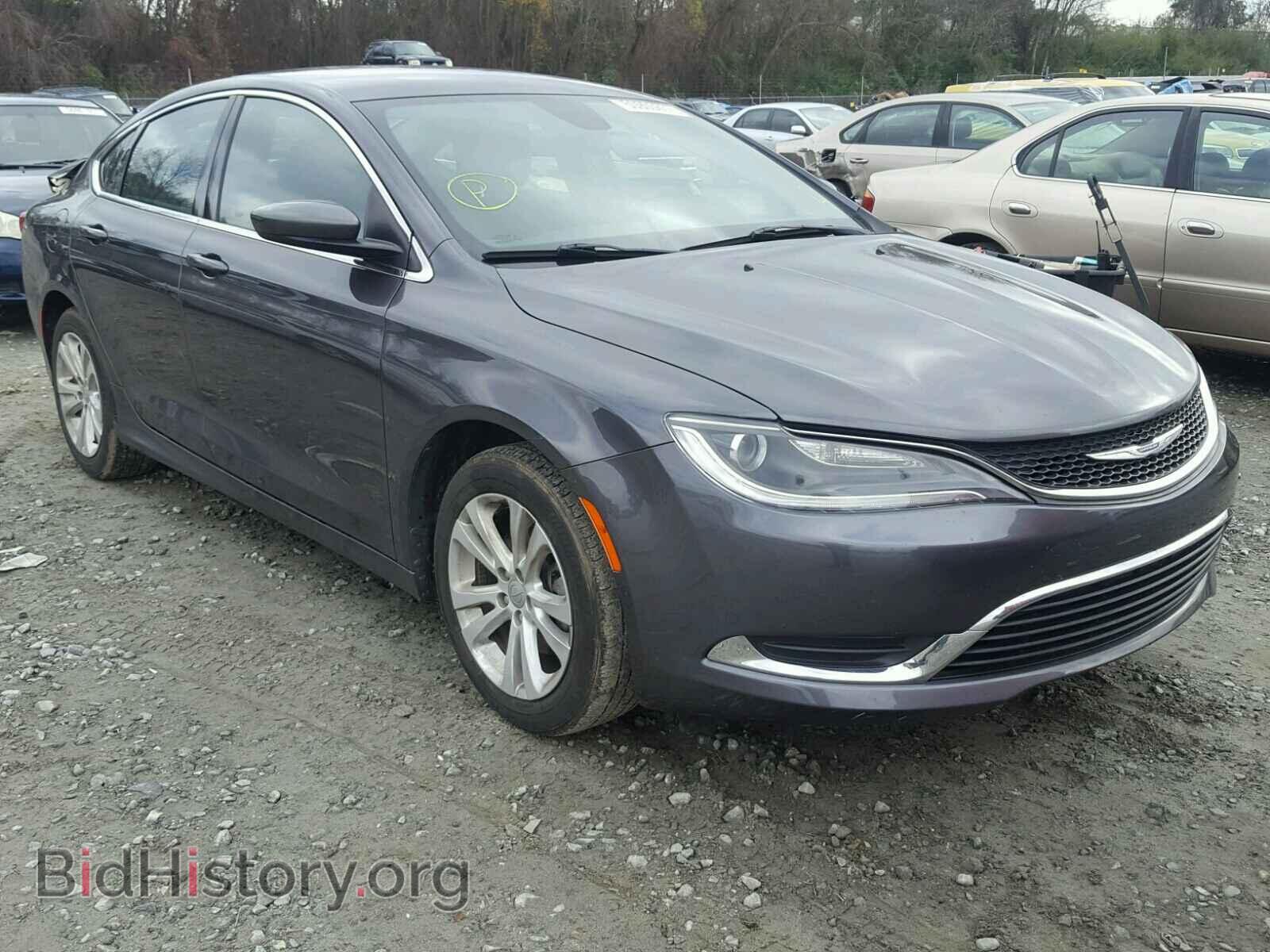 Фотография 1C3CCCAB6GN113121 - CHRYSLER 200 2016