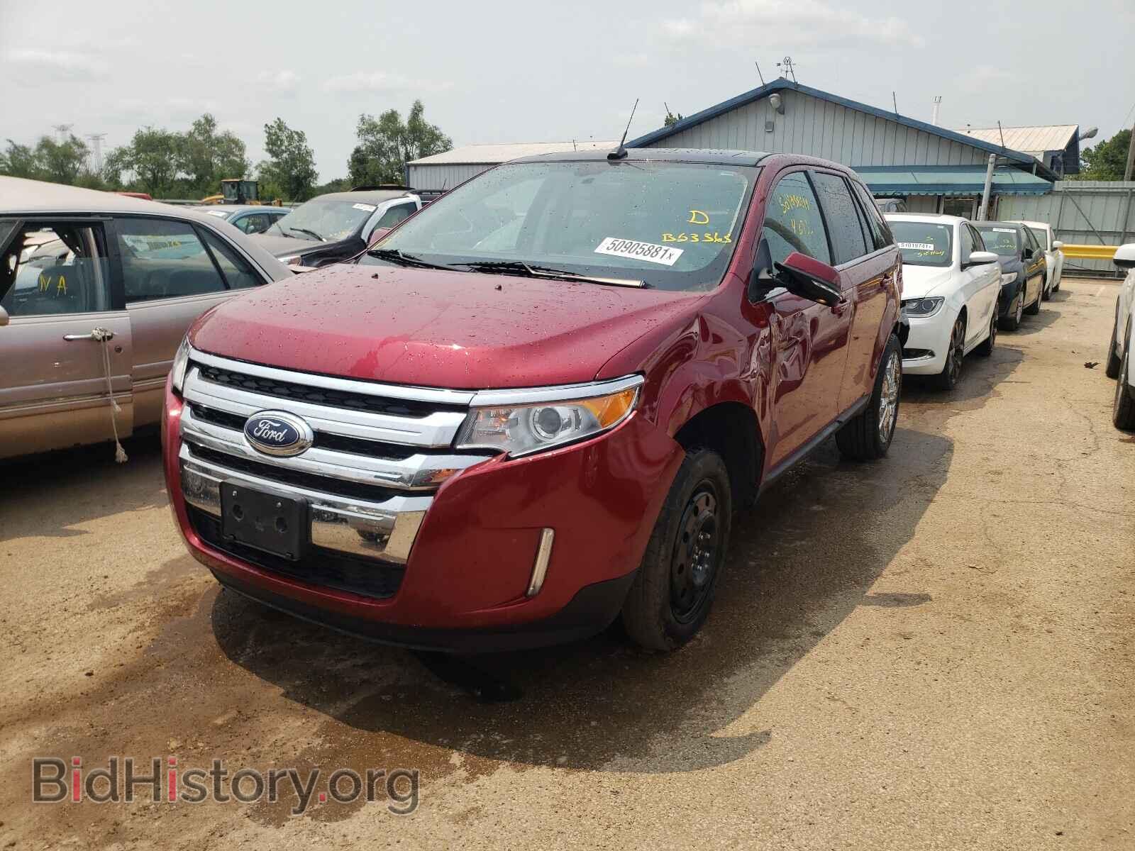 2014 FORD EDGE - VIN: 2FMDK4KC8EBB53365 - Фото 2