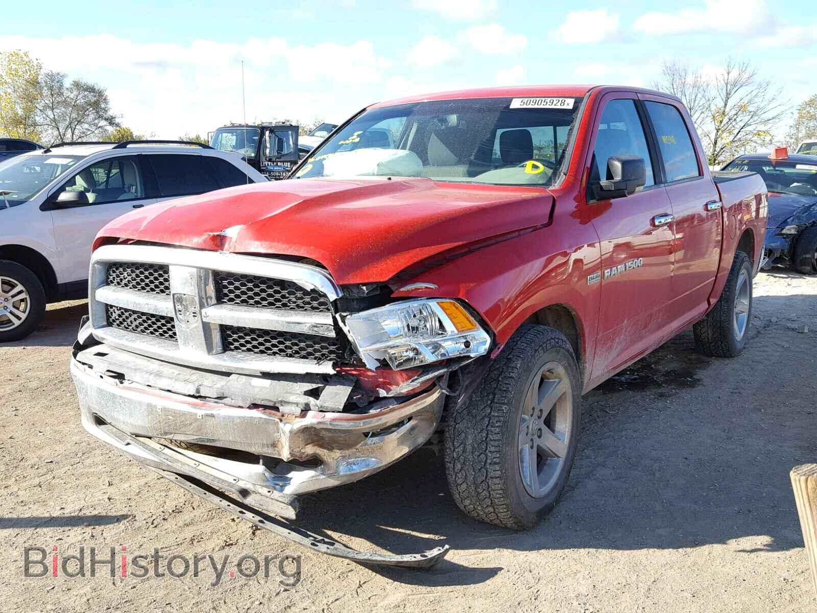 2011 DODGE RAM 1500 - VIN: 1D7RV1CTXBS644347 - Фото 2