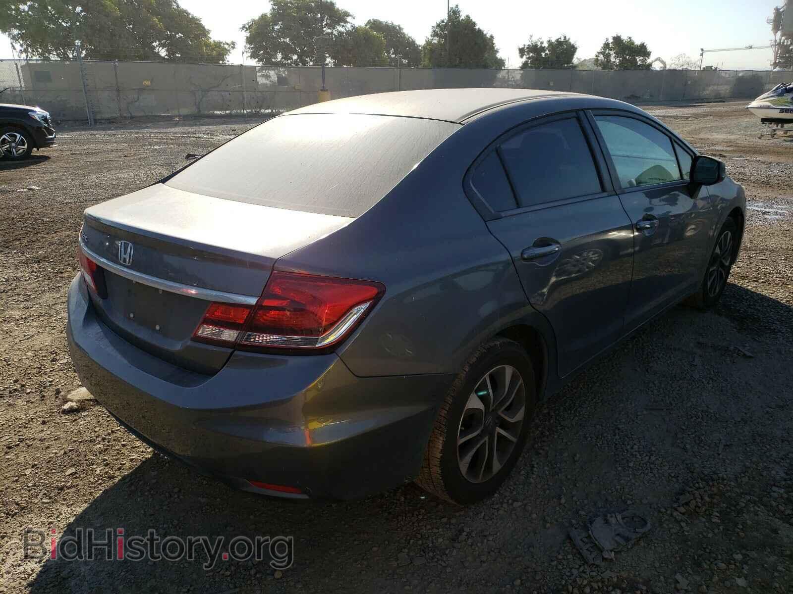 2013 HONDA CIVIC - VIN: 2HGFB2F83DH522167 - Фото 4