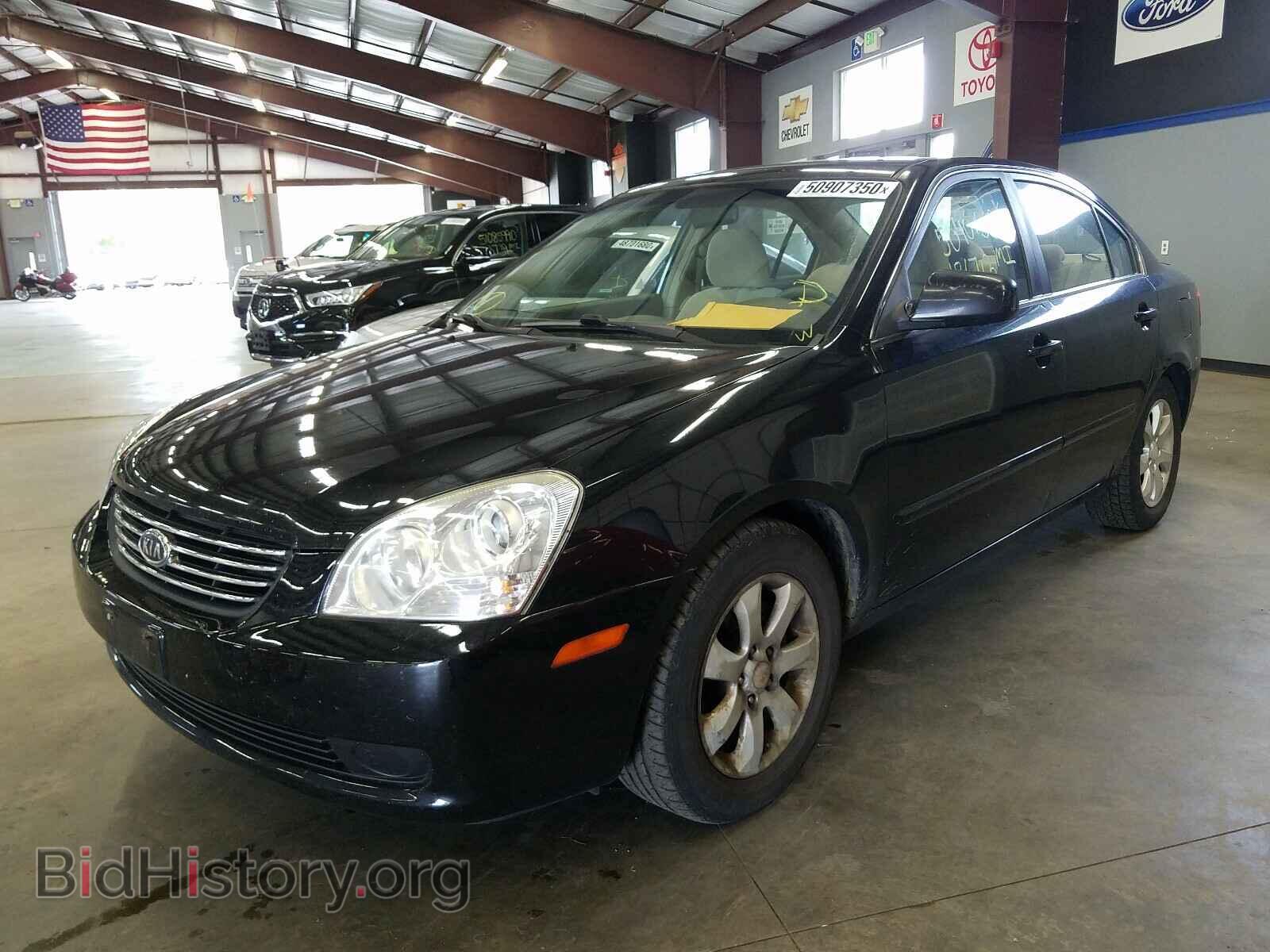2007 KIA OPTIMA - VIN: KNAGE124375119211 - Фото 2