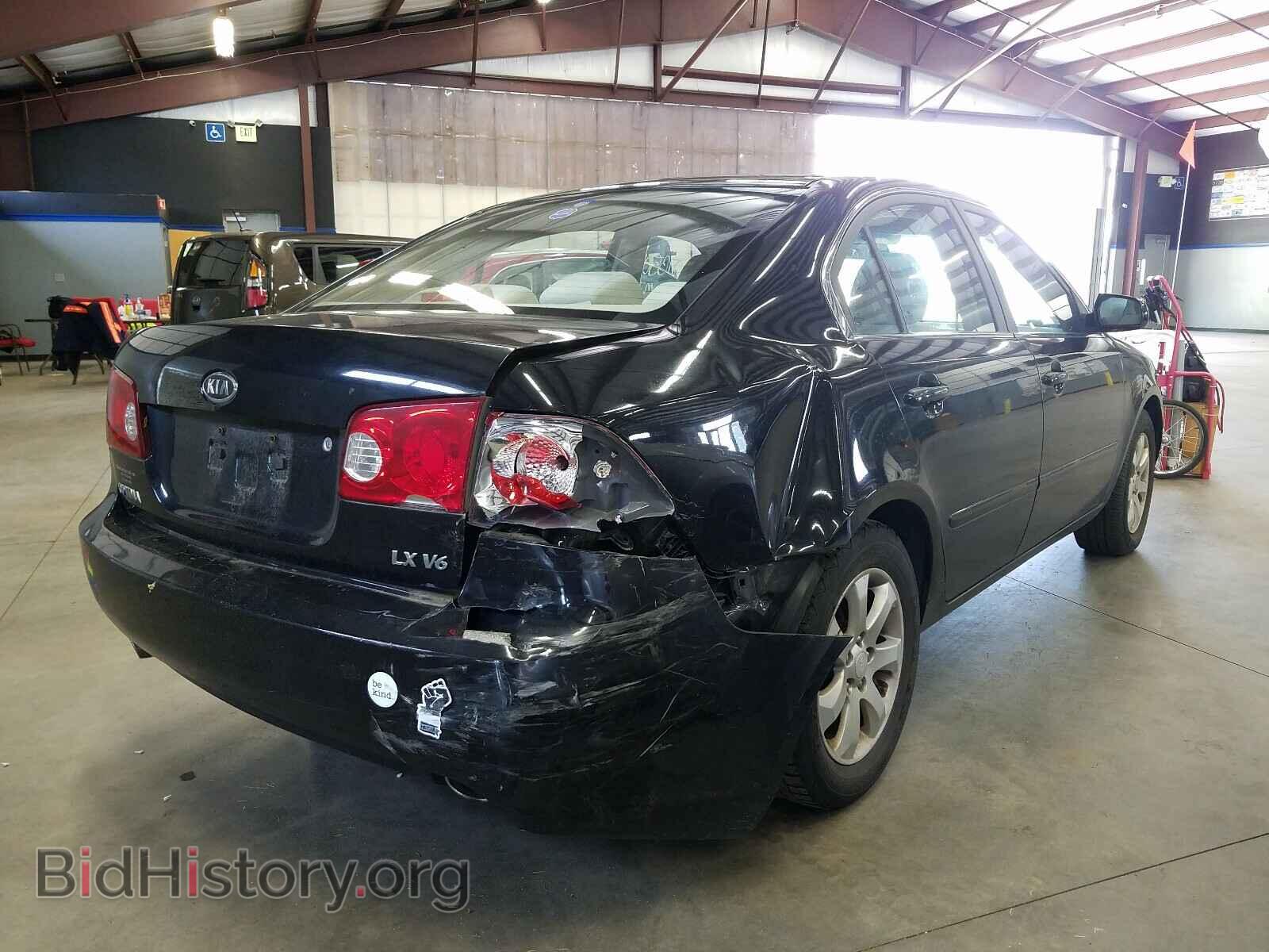 2007 KIA OPTIMA - VIN: KNAGE124375119211 - Фото 4