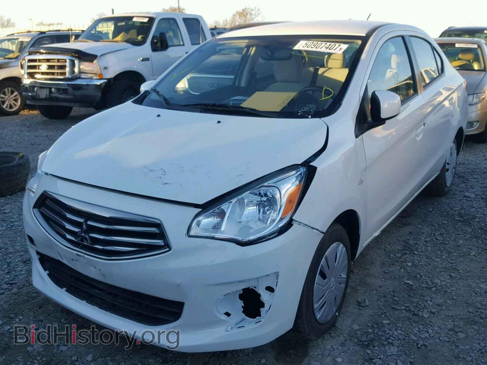 2017 MITSUBISHI MIRAGE - VIN: ML32F3FJ0HHF11140 - Фото 2
