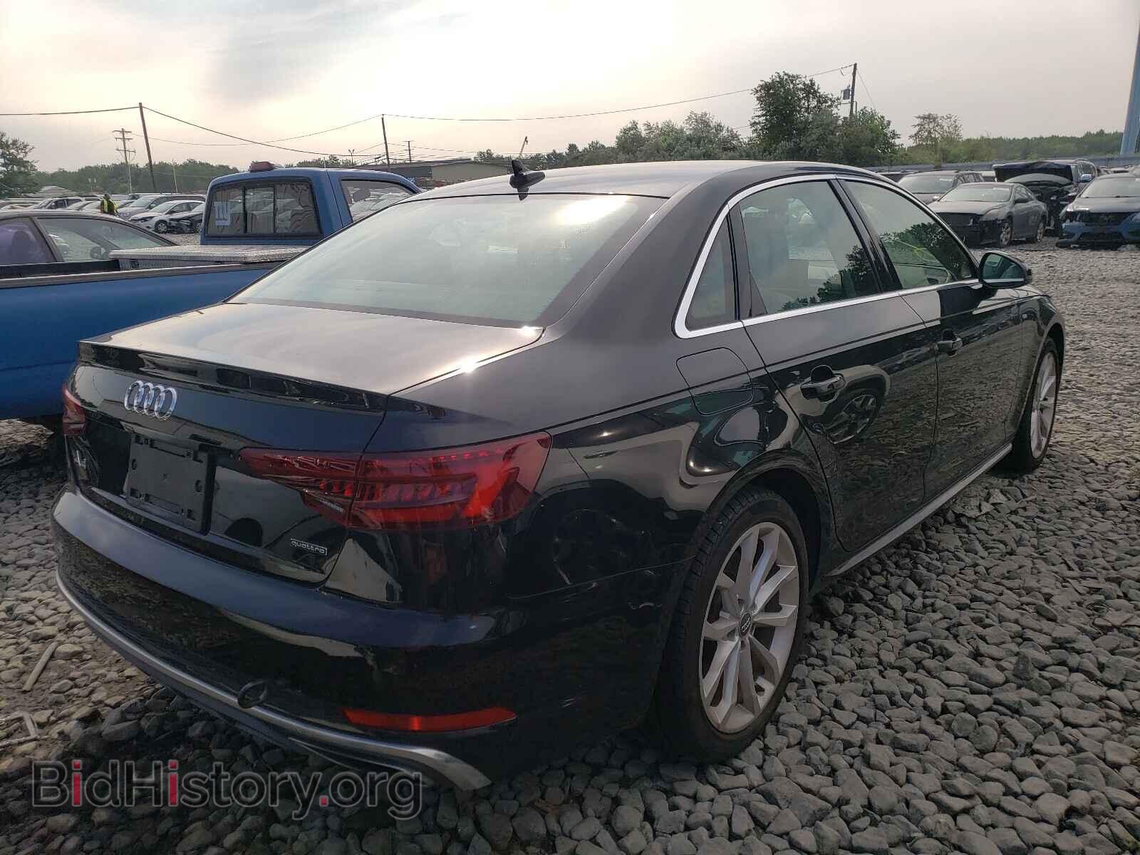 2019 AUDI A4 - VIN: WAUDNAF45KN002526 - Фото 4