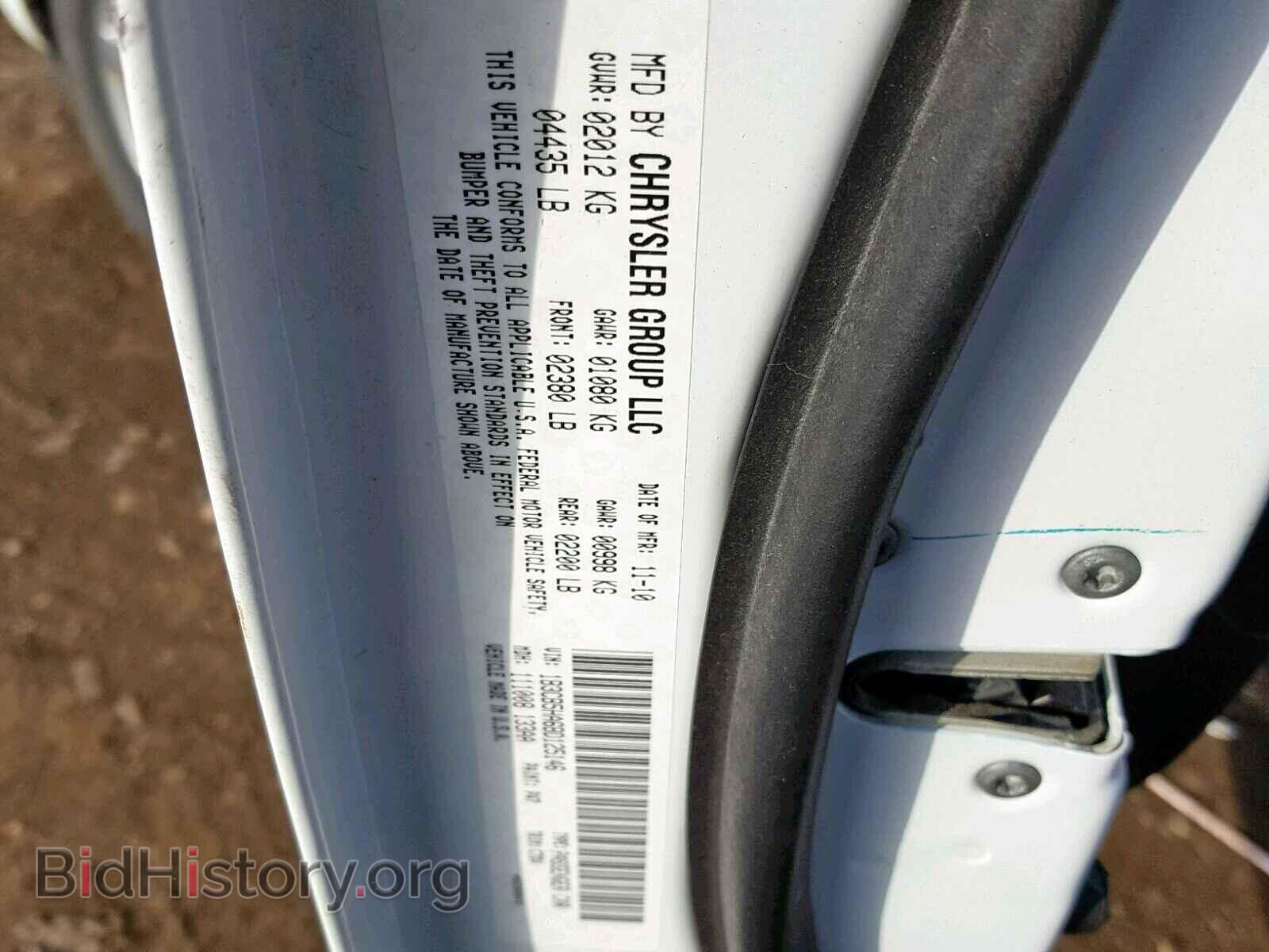 2011 DODGE CALIBER - VIN: 1B3CB5HA6BD125146 - Photo 10
