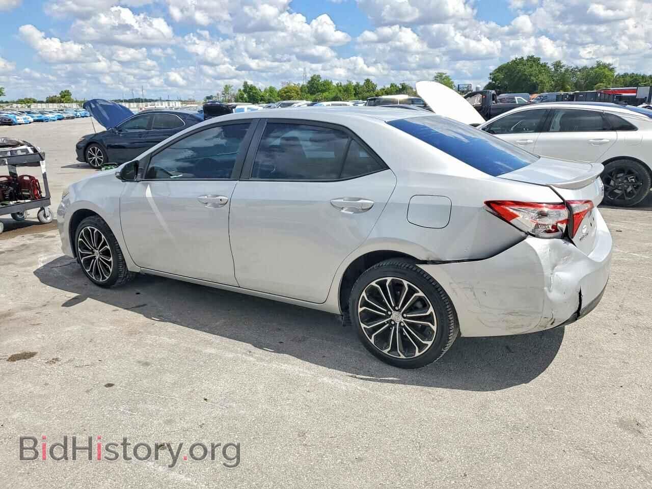 2016 TOYOTA COROLLA - VIN: 2T1BURHEXGC499309 - Фото 2