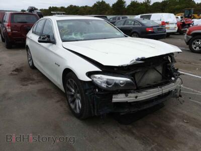 2015 BMW 5 SERIES 535 XI, белый — VIN WBA5B3C57FD545698, Copart
