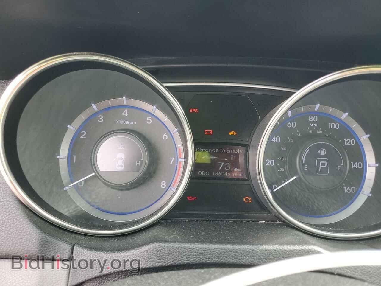 2012 HYUNDAI SONATA - VIN: 5NPEC4AB5CH365589 - Фото 9