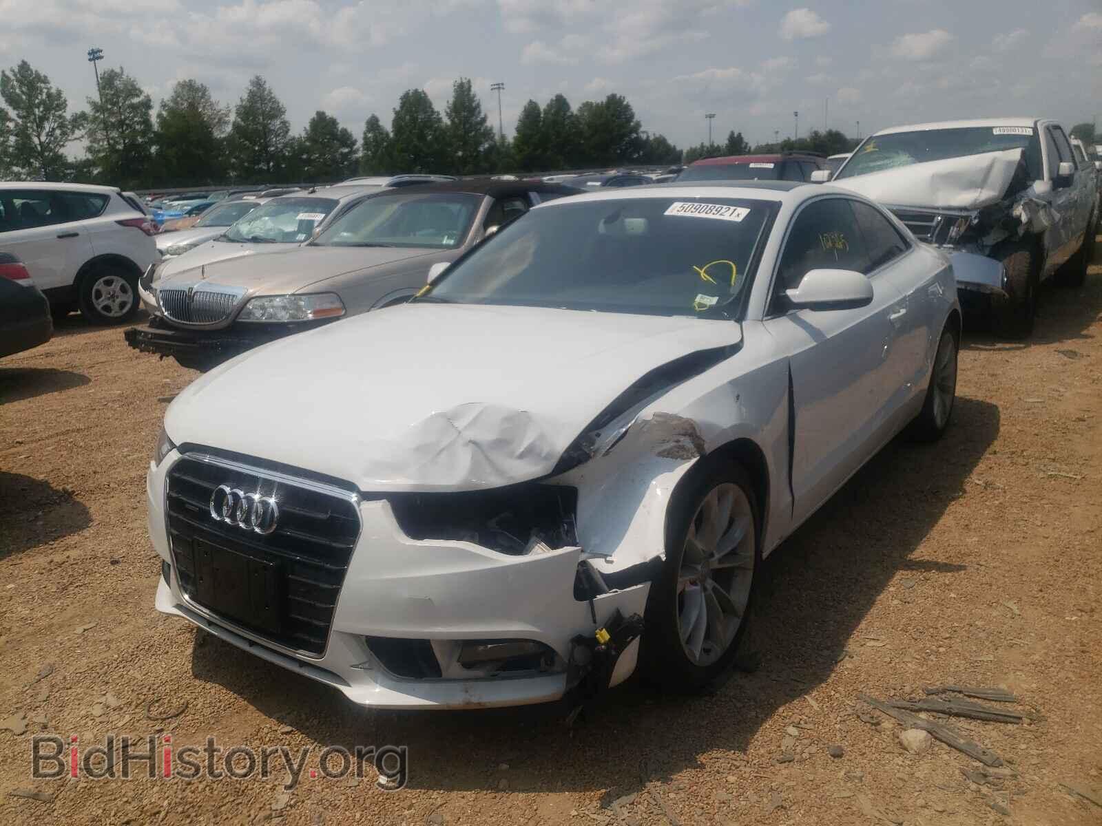 2013 AUDI A5 - VIN: WAULFAFR4DA021745 - Фото 2