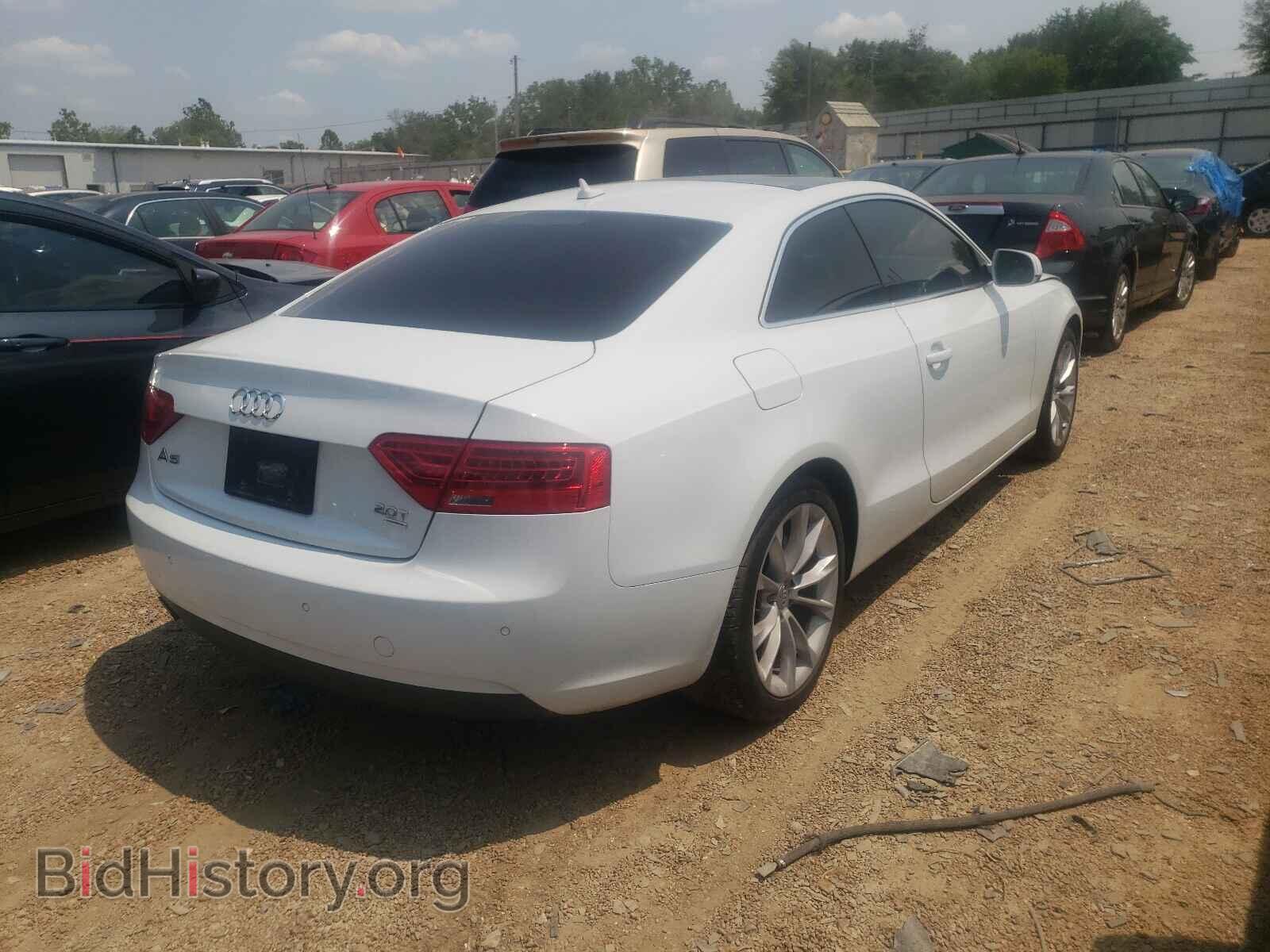 2013 AUDI A5 - VIN: WAULFAFR4DA021745 - Фото 4