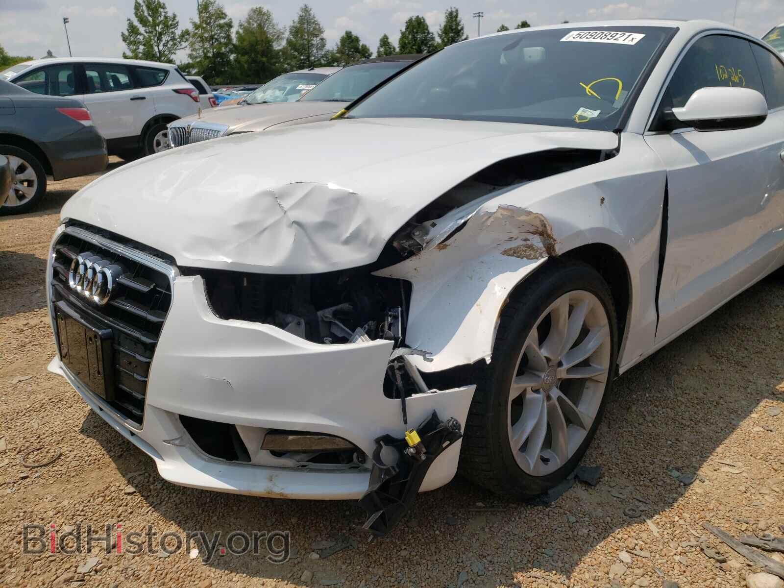 2013 AUDI A5 - VIN: WAULFAFR4DA021745 - Фото 9