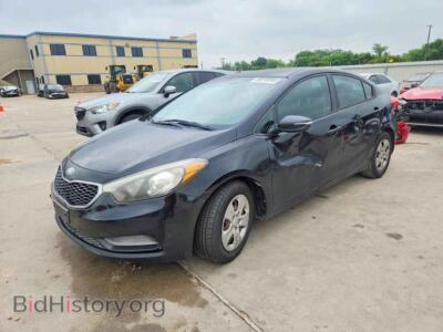 2015 Kia FORTE LX, черный — VIN KNAFX4A61F5415577, Copart