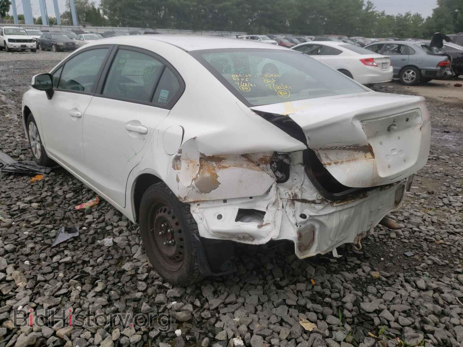 2012 HONDA CIVIC - VIN: 2HGFB2F50CH318432 - Фото 3