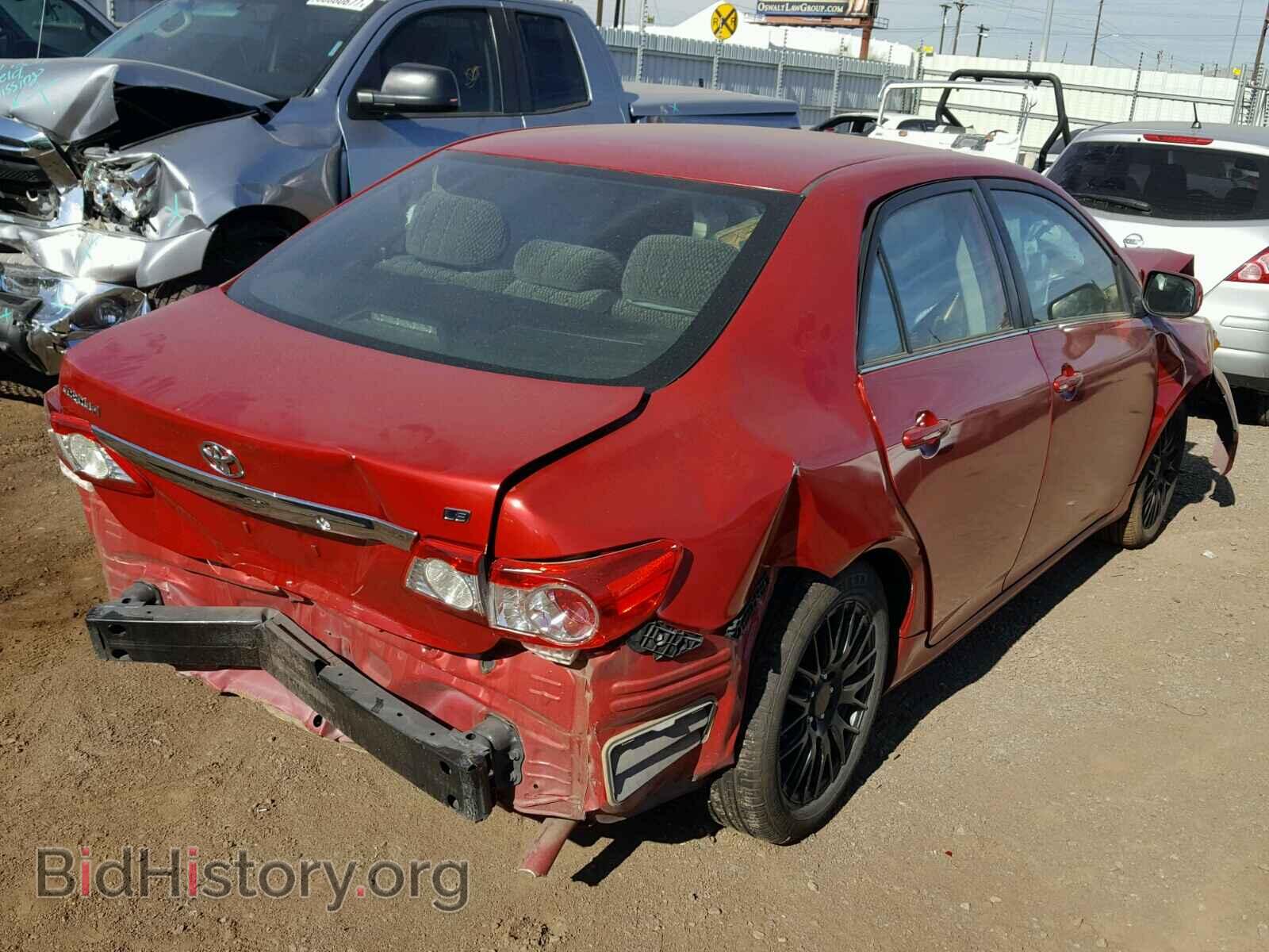 2013 TOYOTA COROLLA BA - VIN: 2T1BU4EE3DC027388 - Фото 4