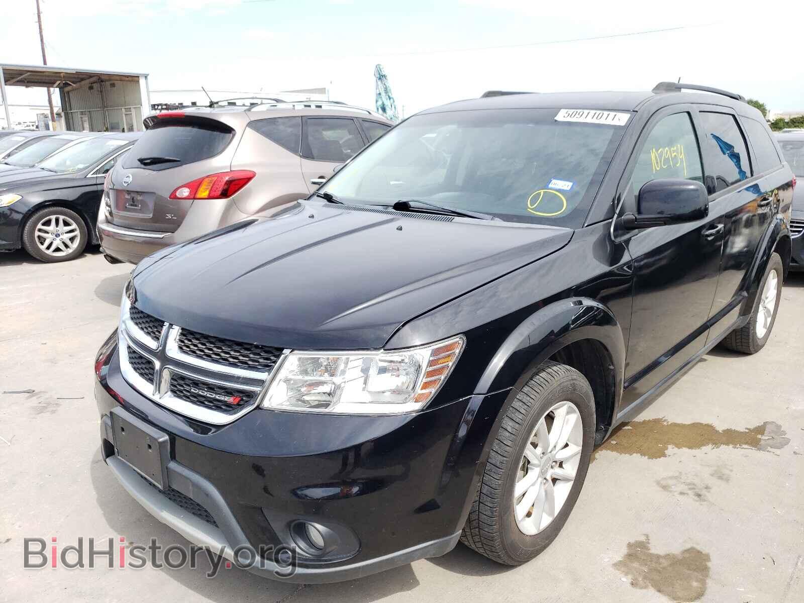 2016 DODGE JOURNEY - VIN: 3C4PDCBB4GT143307 - Фото 2