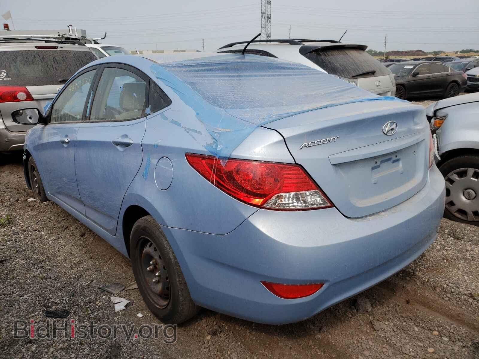 2014 HYUNDAI ACCENT - VIN: KMHCT4AE1EU614783 - Фото 3