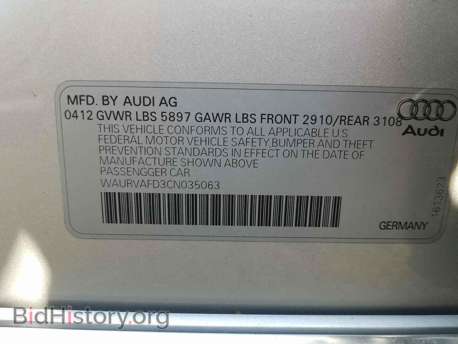 2012 AUDI A8 - VIN: WAURVAFD3CN035063 - Photo 10