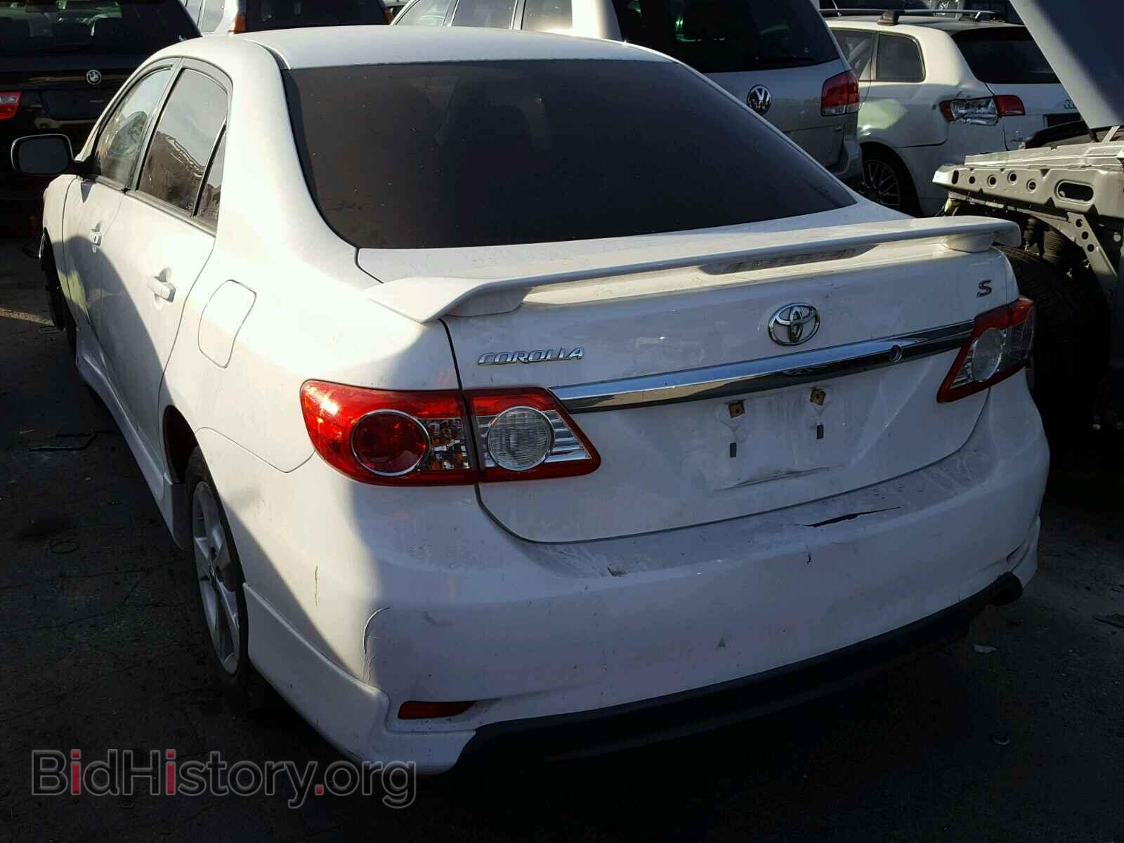 2011 TOYOTA COROLLA BA - VIN: 2T1BU4EE3BC622481 - Фото 3