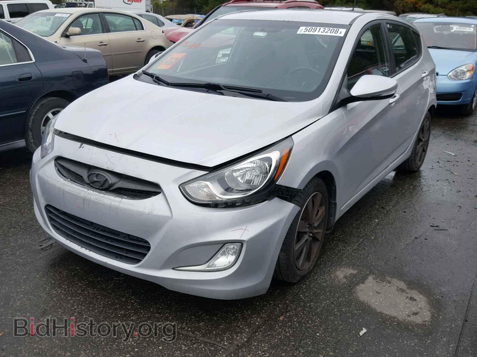 2013 HYUNDAI ACCENT - VIN: KMHCU5AE3DU097505 - Фото 2