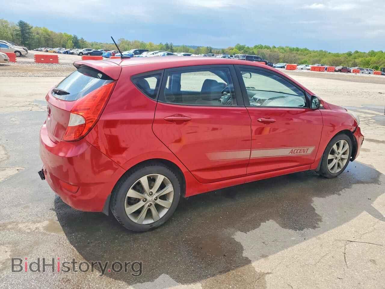 2013 HYUNDAI ACCENT - VIN: KMHCU5AE5DU069351 - Фото 3