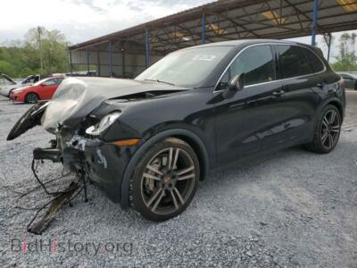 2013 Porsche CAYENNE S, black — VIN WP1AB2A22DLA85808, Copart