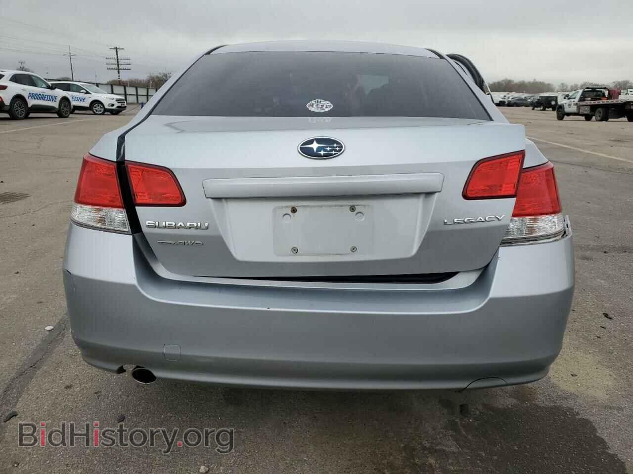 2012 SUBARU LEGACY - VIN: 4S3BMAC63C1015433 - Фото 6