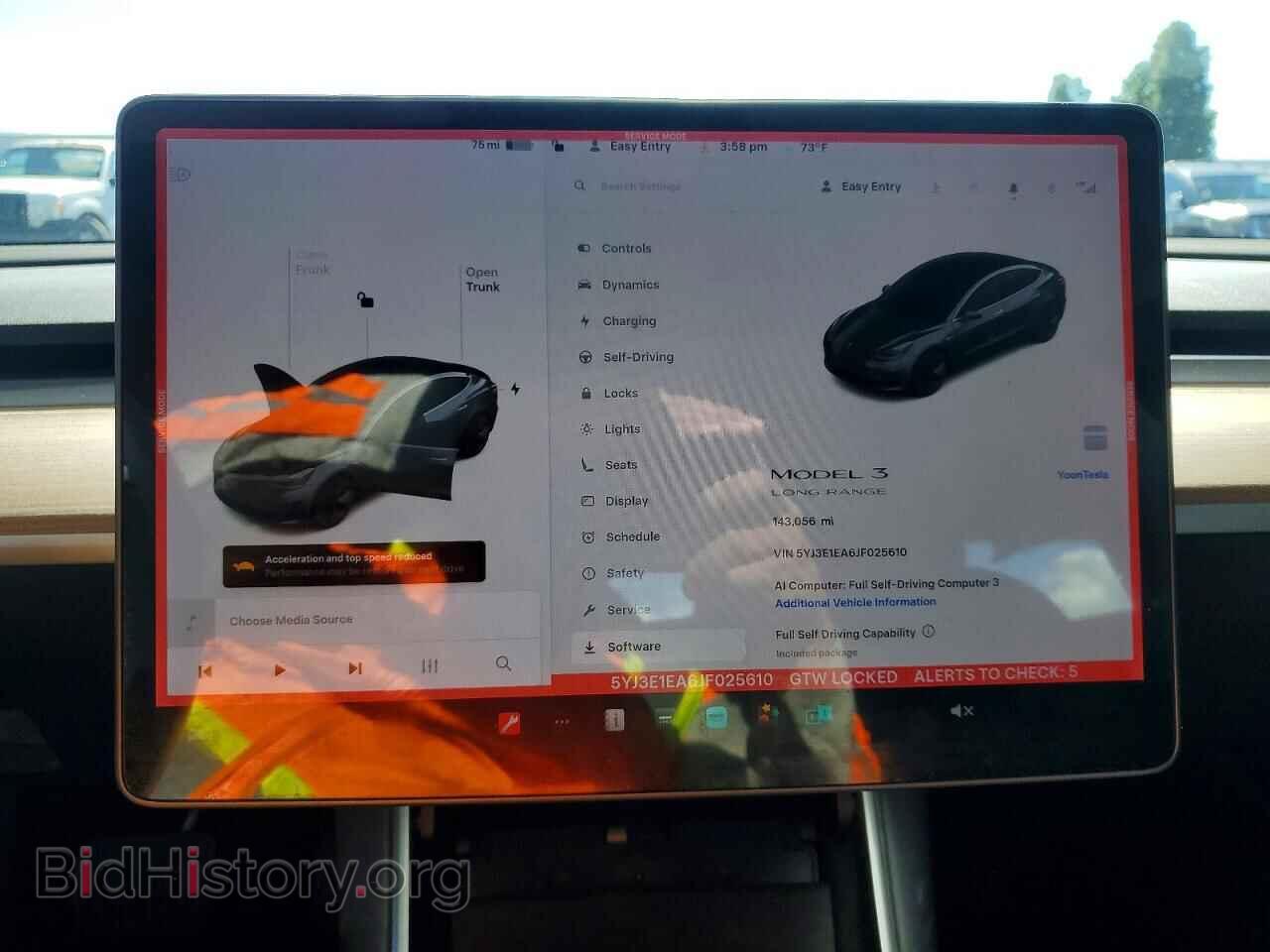 2018 TESLA MODEL 3 - VIN: 5YJ3E1EA6JF025610 - Photo 9
