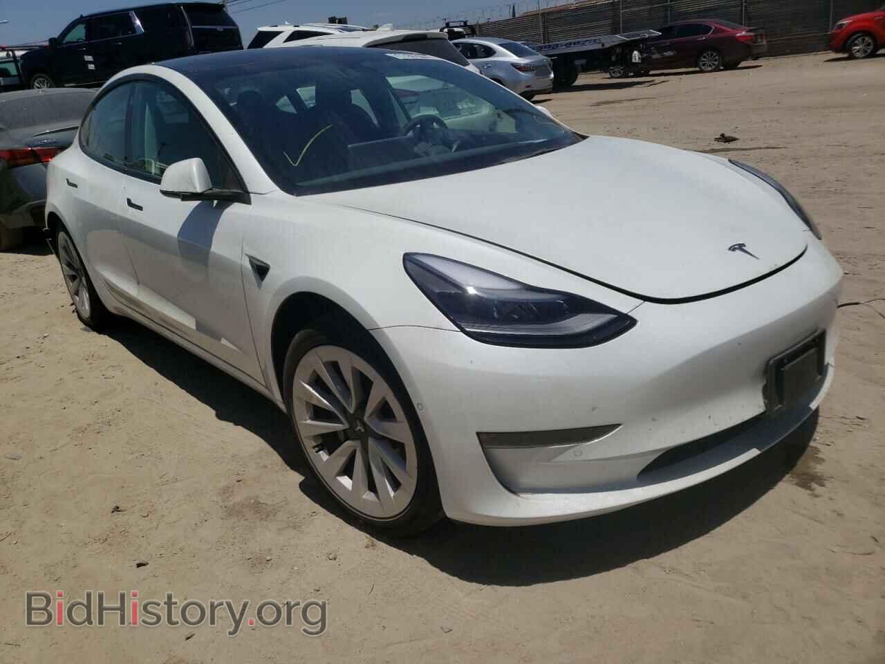 Photo 5YJ3E1EA6NF143517 - TESLA MODEL 3 2022