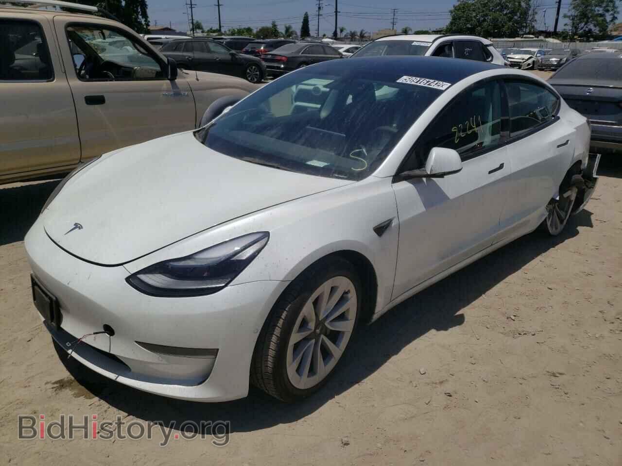 2022 TESLA MODEL 3 - VIN: 5YJ3E1EA6NF143517 - Photo 2