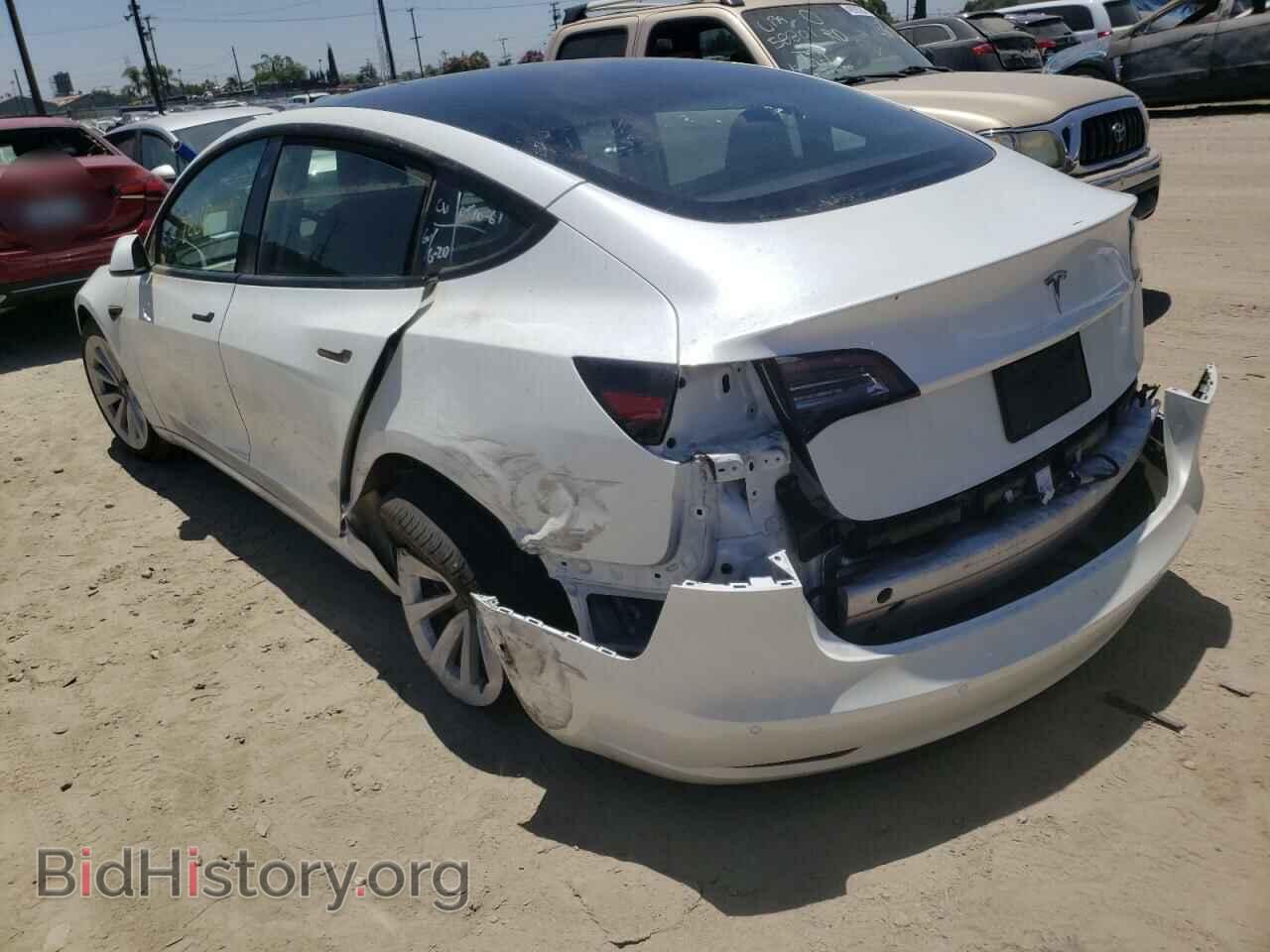 2022 TESLA MODEL 3 - VIN: 5YJ3E1EA6NF143517 - Photo 3