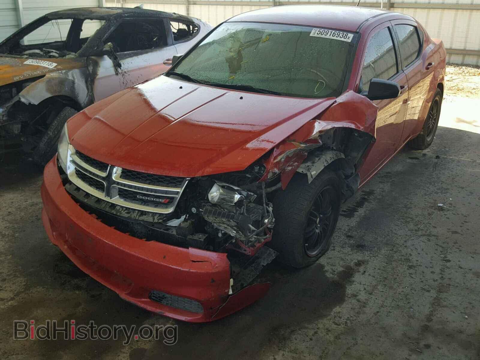 2013 DODGE AVENGER - VIN: 1C3CDZAB9DN629002 - Фото 2