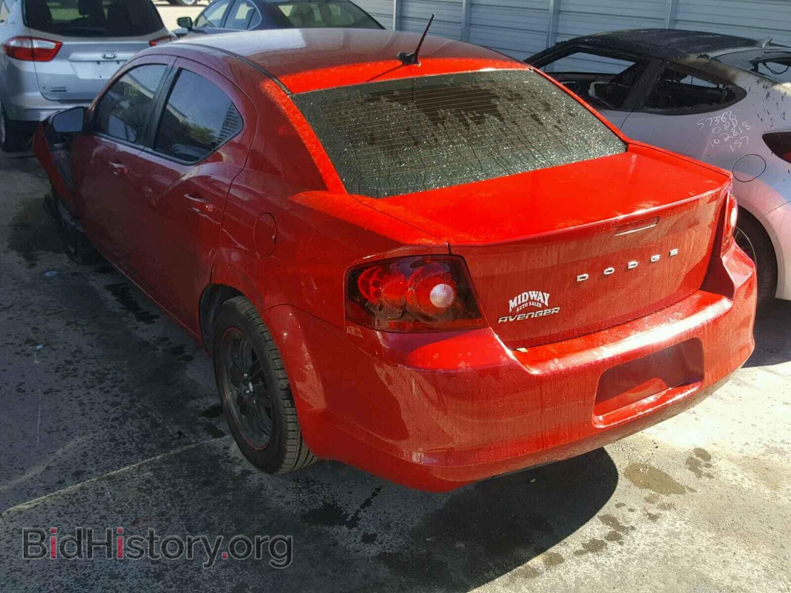 2013 DODGE AVENGER - VIN: 1C3CDZAB9DN629002 - Фото 3