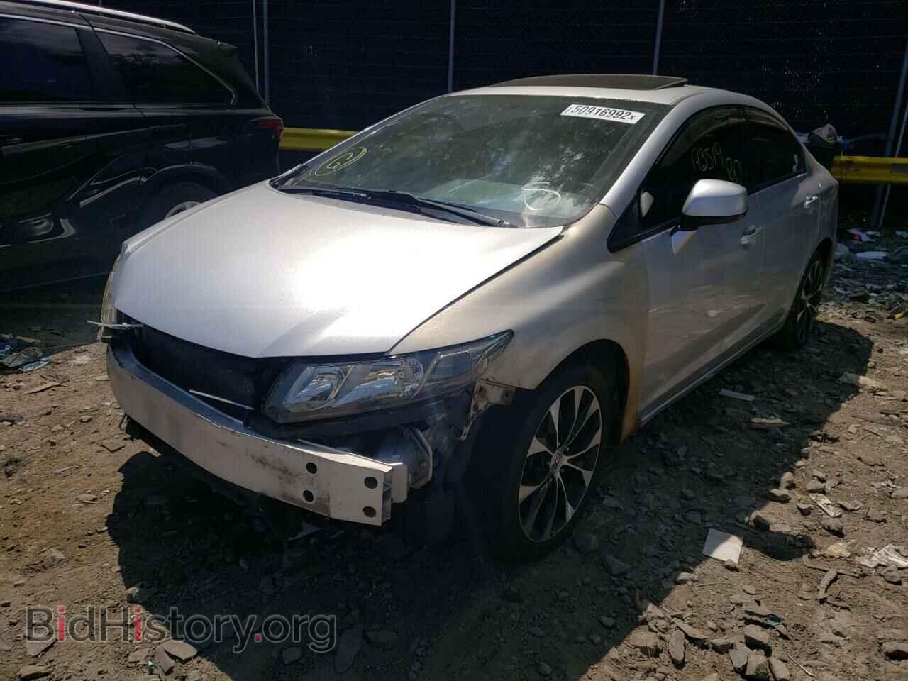 2013 HONDA CIVIC - VIN: 2HGFB6E55DH703396 - Фото 2