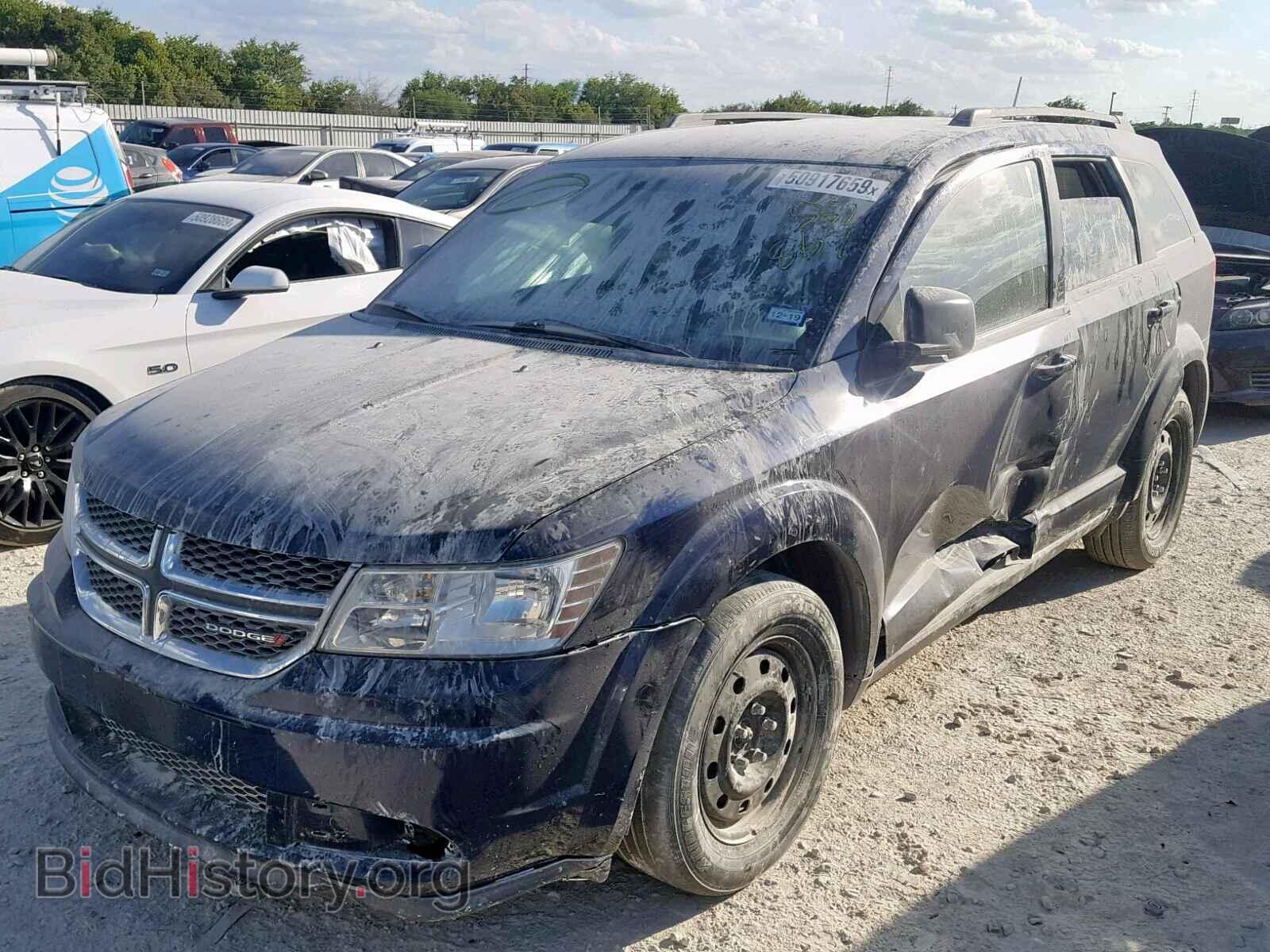 2017 DODGE JOURNEY SE - VIN: 3C4PDCAB7HT551867 - Фото 2