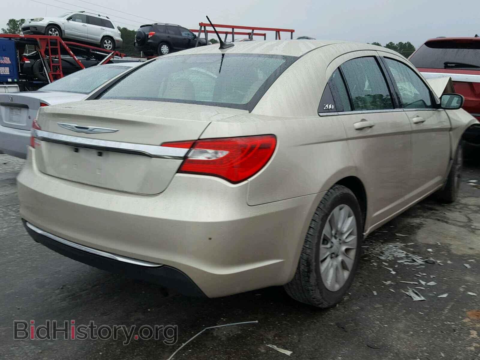 2013 CHRYSLER 200 - VIN: 1C3CCBAB1DN689754 - Фото 4