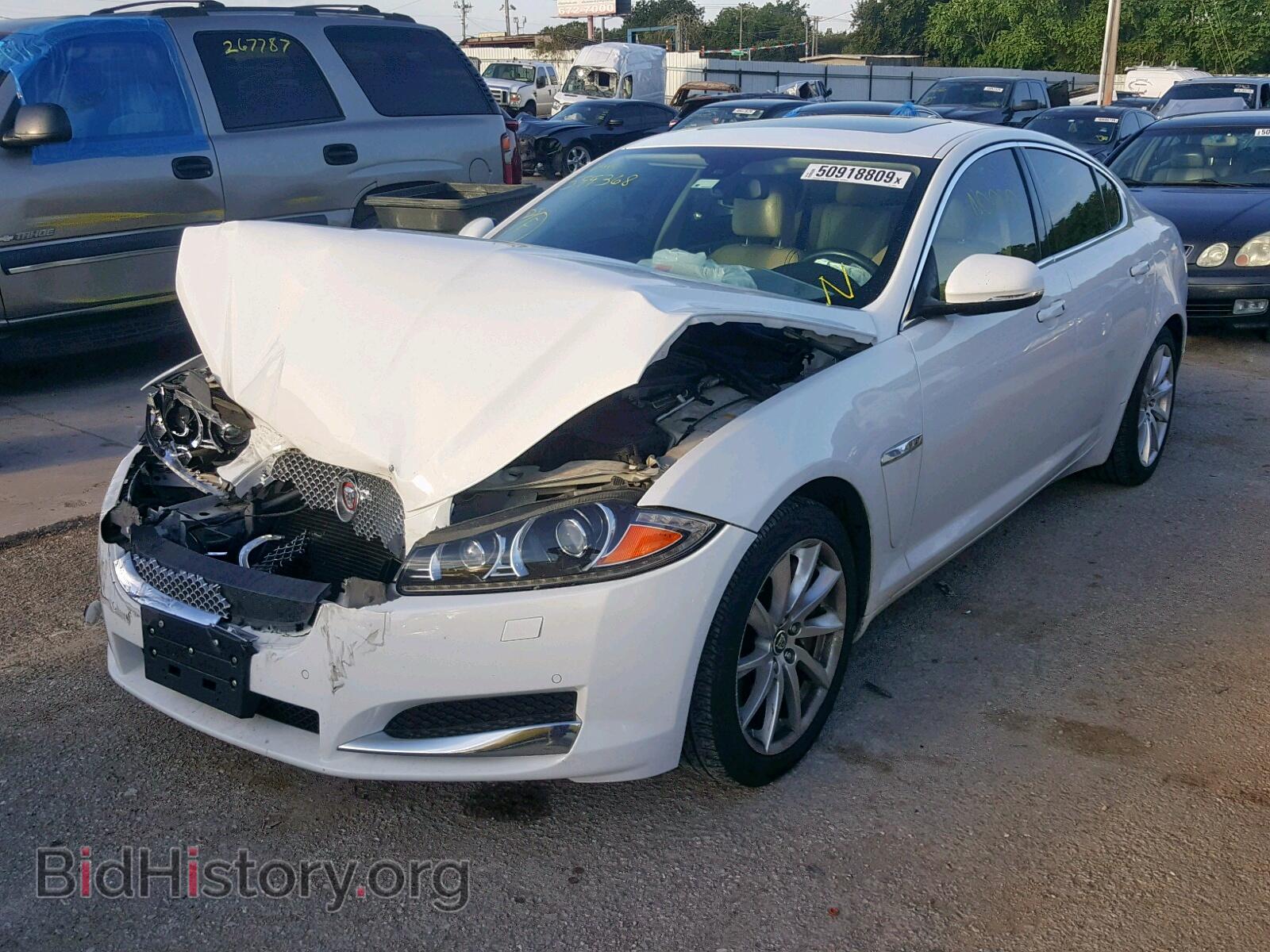 2013 JAGUAR XF - VIN: SAJWA0ES3DPS99368 - Фото 2