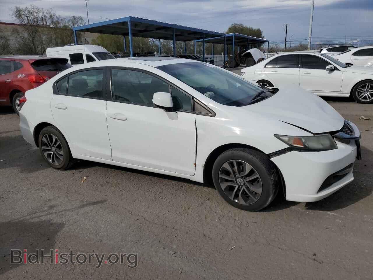2013 HONDA CIVIC - VIN: 19XFB2F87DE273611 - Фото 4