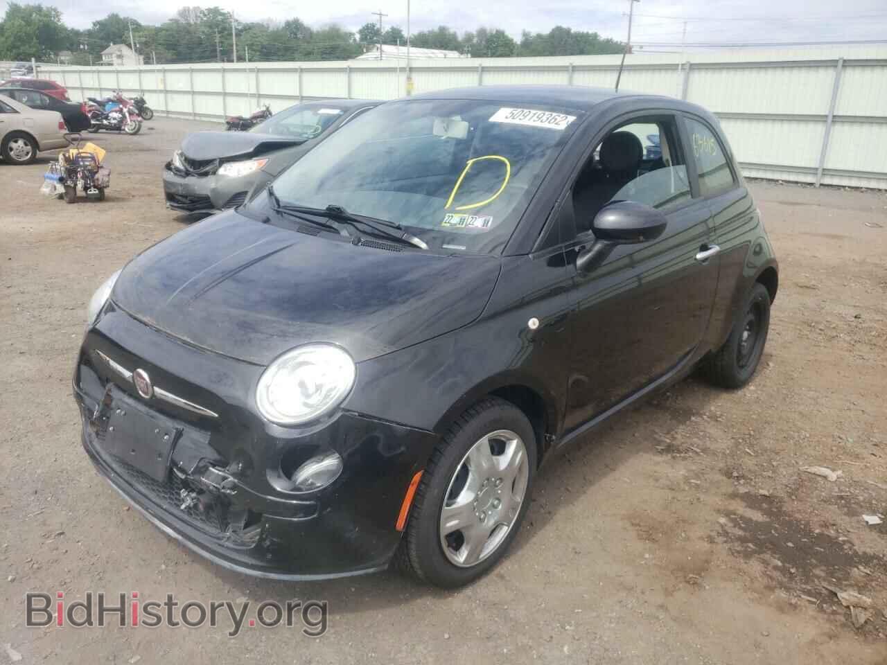 2013 FIAT 500 - VIN: 3C3CFFAR4DT594293 - Фото 2