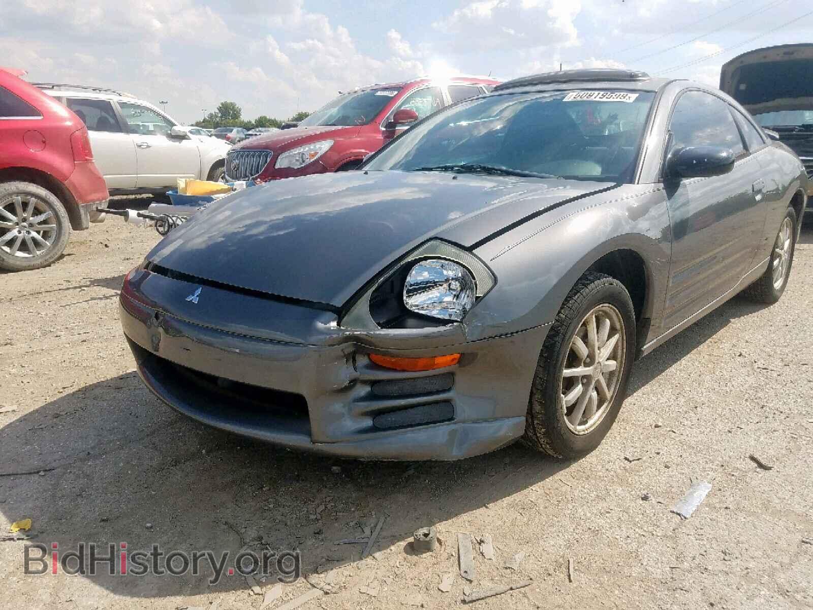 2002 MITSUBISHI ECLIPSE - VIN: 4A3AC44G52E042192 - Фото 2