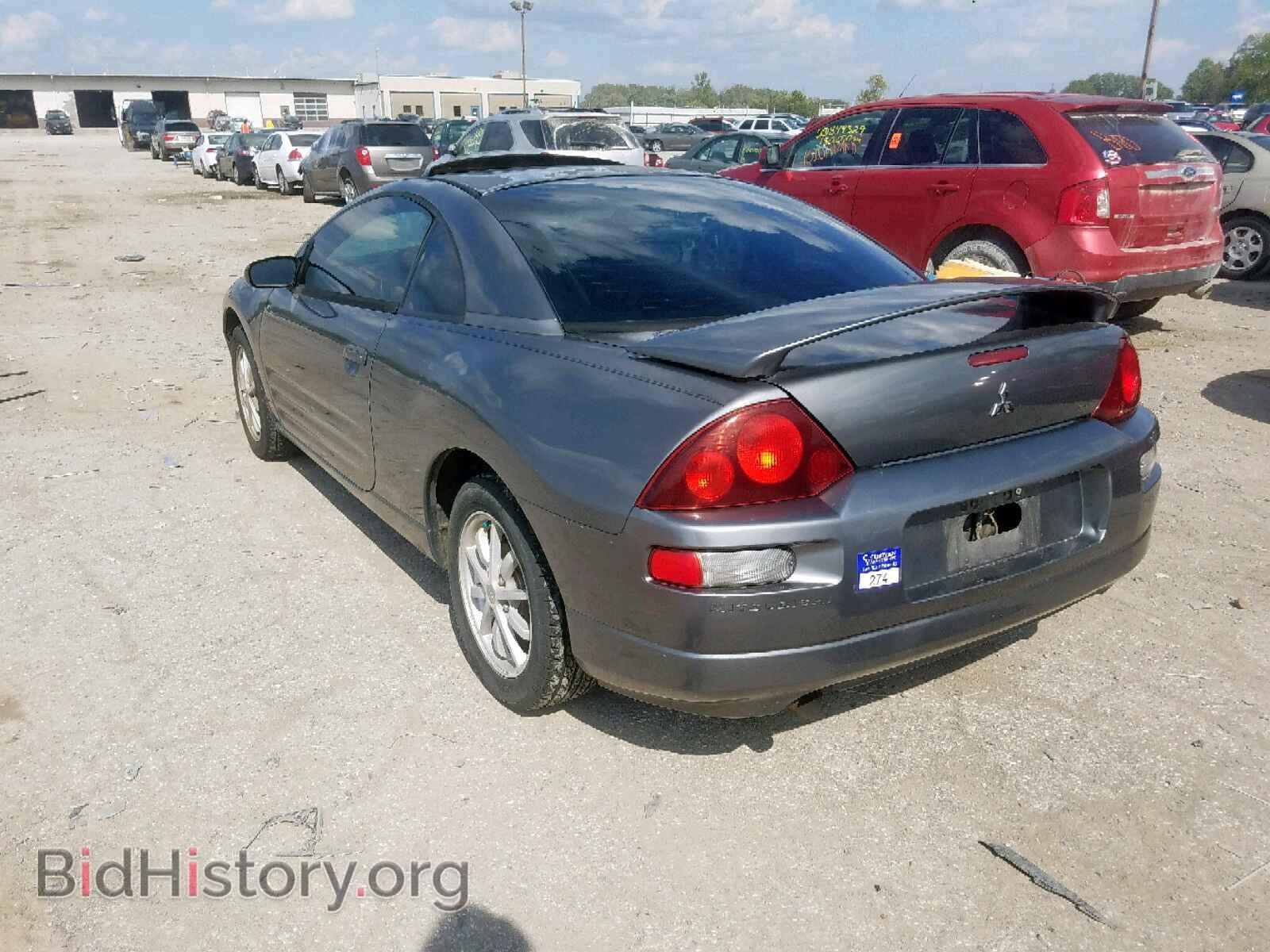 2002 MITSUBISHI ECLIPSE - VIN: 4A3AC44G52E042192 - Фото 3