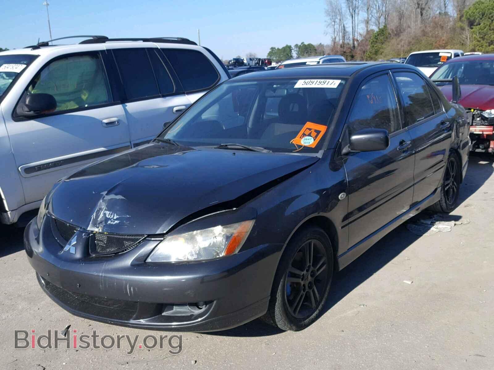 2004 MITSUBISHI LANCER - VIN: JA3AJ66F44U059209 - Фото 2
