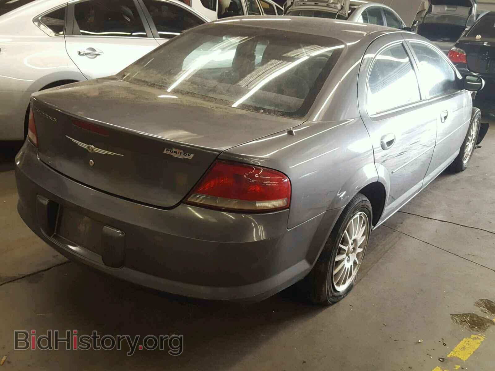 2004 CHRYSLER SEBRING - VIN: 1C3EL46X24N322970 - Фото 4